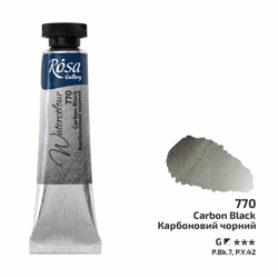 Akvarelové barvy Rosa 10 ml 770 carbon black